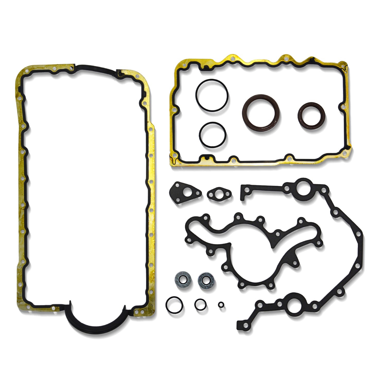 Conversion Gasket Set Lower Gasket Set with Oil Pan Gasket Seals Compatible with Explorer 97-04 Mountaineer 98-04 Explorer Sport Trac Ranger B4000 2001 2002 2003 2004 4.0L V6 CS9293