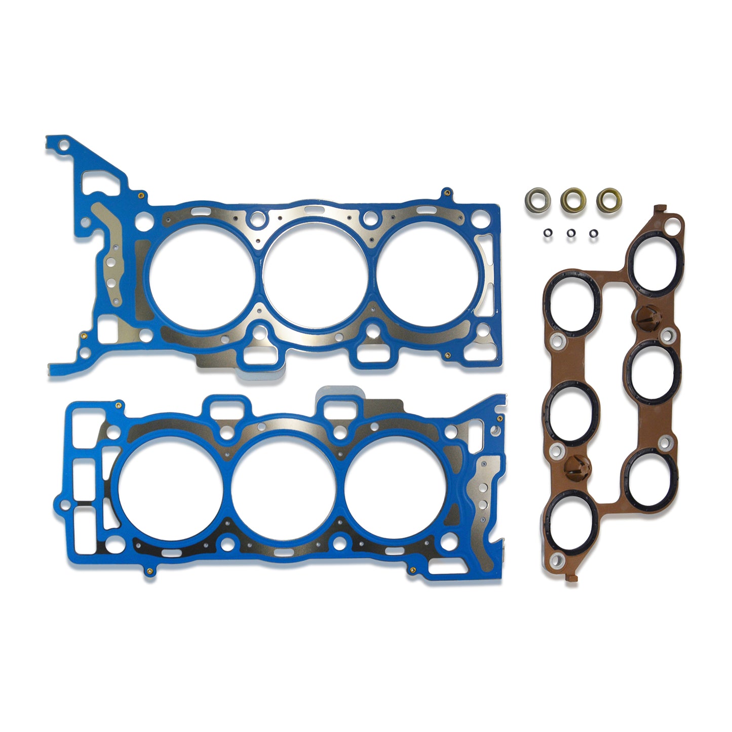 Head Gasket Set Compatible with 2009 2010 2011 2012 2013 2014 2015 2016 Tranverse Buick Enclave GMC Arcadia 3.6 L V6 DOHC 24V Head Gasket Bolts Set (No Bolt) HS26376PT-5 ES72274