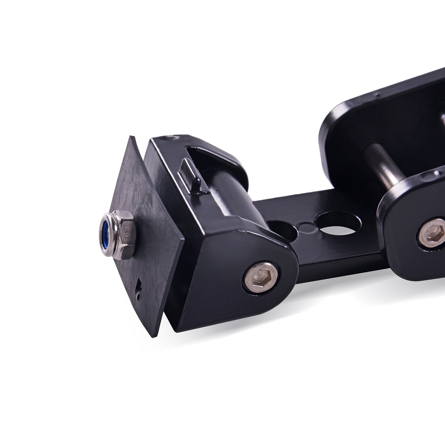 GOCPB Aluminum Hood Latches Hood Catch Kit Compatible with Jeep Wrangler JK JKU 2007-2017 JL JLU 2018-2024 Gladiator JT 2020 20212022 2023 2024 Hollow Out No Drilling Required Black