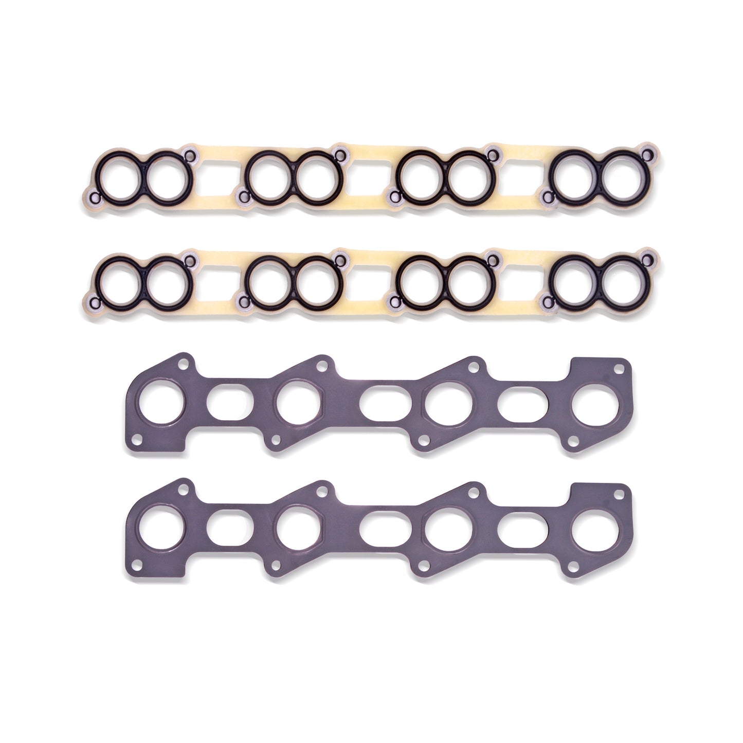 MLS Cylinder Head Gasket Set (18mm) Compatible with 2003-2010 Ford 6.0L V8 Powerstroke Diesel Turbo F250 F350 F450 F550 E350 E450 Super Duty TS2637400SI HSU26734 26374PT CS26374 ES72229