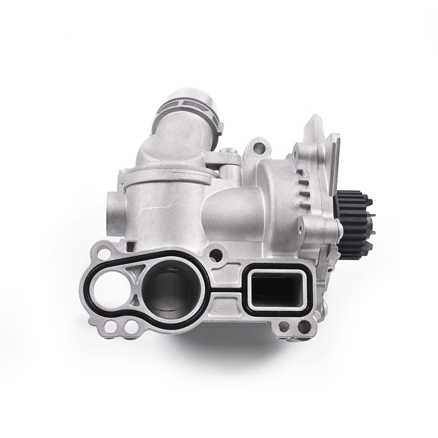 Electric Engine Water Pump Thermostat Housing Assembly Compatible with 2008-2016 Audi A3 A4 A5 A6 Q3 Q5 TT Quattro Allroad VW Jetta Tiguan Passat Beetle 2.0 L 06H121026CQ 06H121026AB