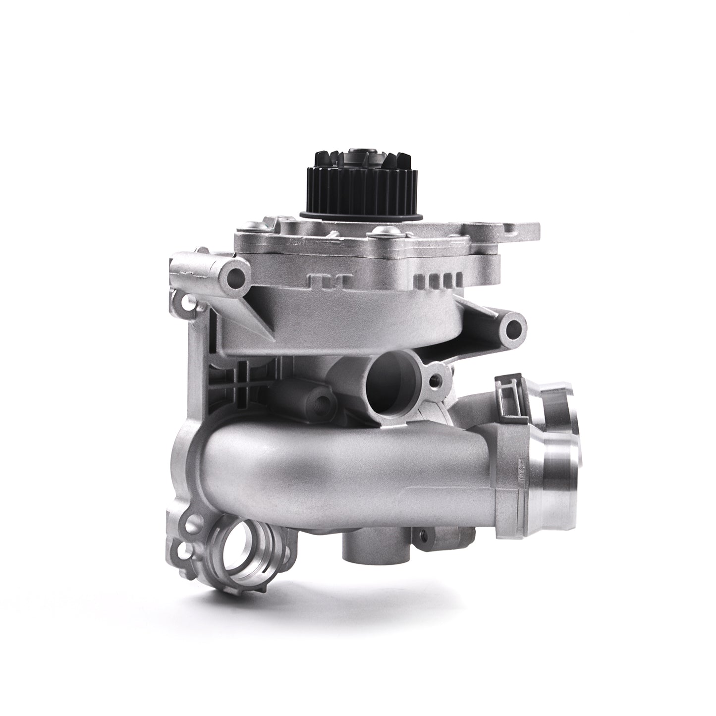 Electric Engine Water Pump Thermostat Housing Assembly Compatible with 2008-2016 Audi A3 A4 A5 A6 Q3 Q5 TT Quattro Allroad VW Jetta Tiguan Passat Beetle 2.0 L 06H121026CQ 06H121026AB