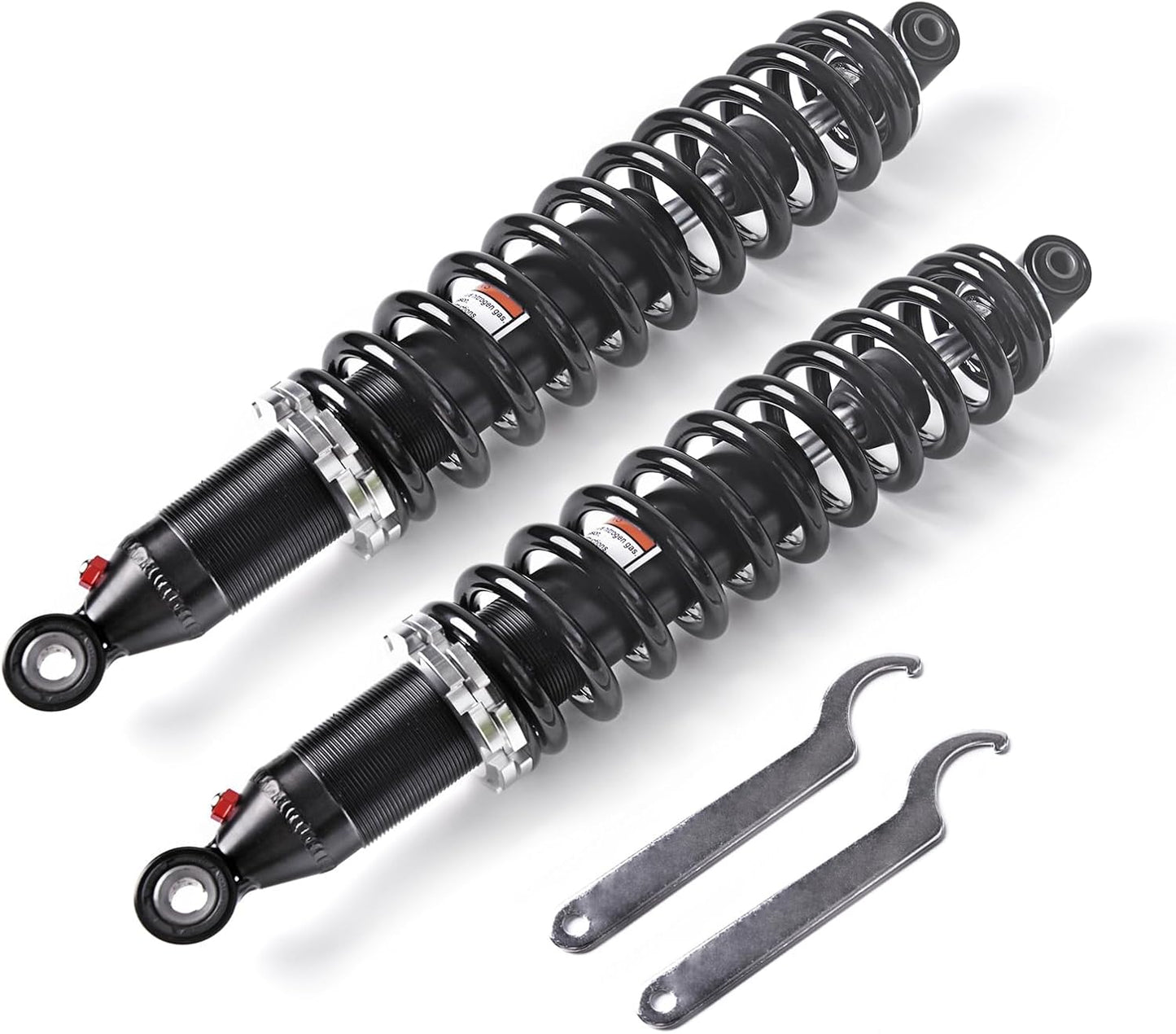 Rear Shock Absorbers Pair Left/Right Compatible with 2004-2006 Honda Rancher 350 2x4 ES TRX350TE TRX350TM 4x4 ES TRX350FE RX350FM Heavy-Duty Gas Charged 52400-HN5-980 Direct Fit Kit 2pcs