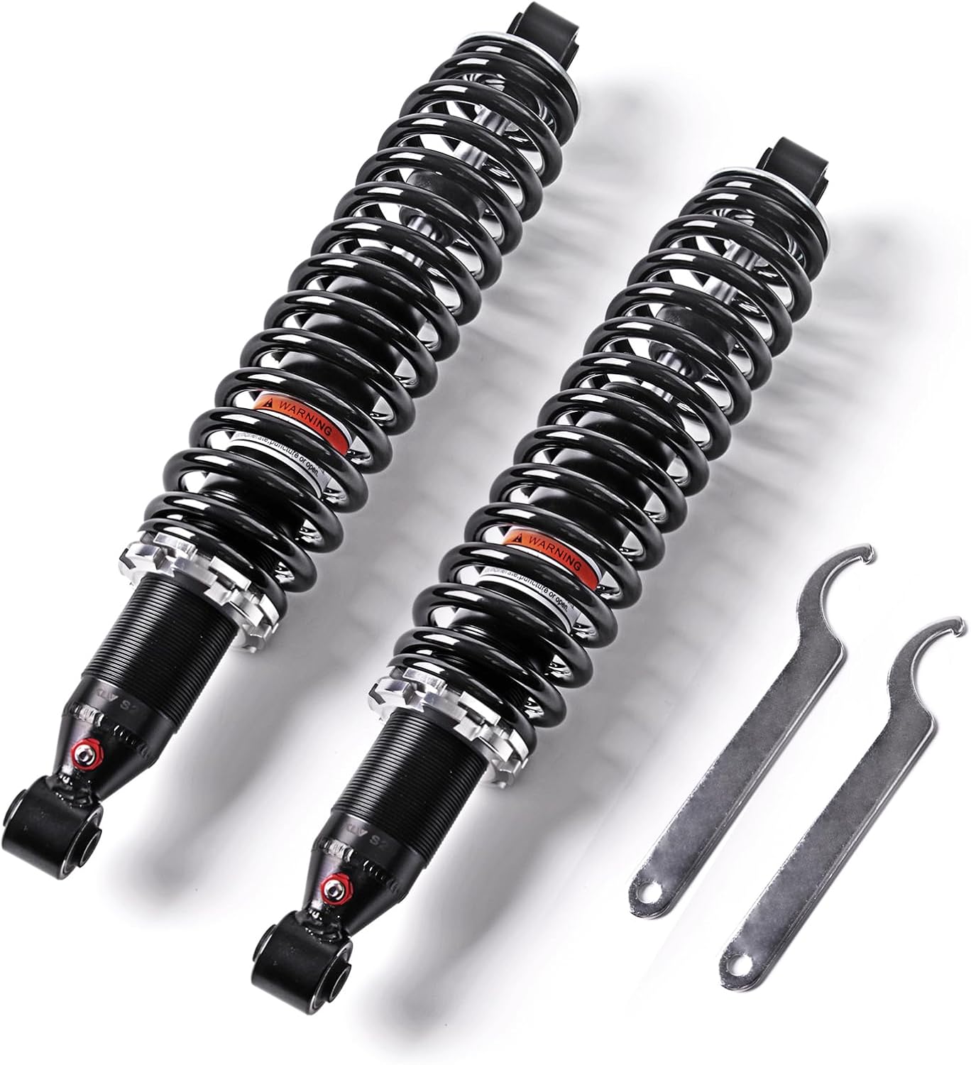 2 Front Gas Front Monotube Shocks Compatible with 2004-2013 Yamaha Rhino 450 YXR 450F 660 YXR 660F 700 YXR700 5UG-F3350-00-00 5UG-F3350-01-00 2 pcs