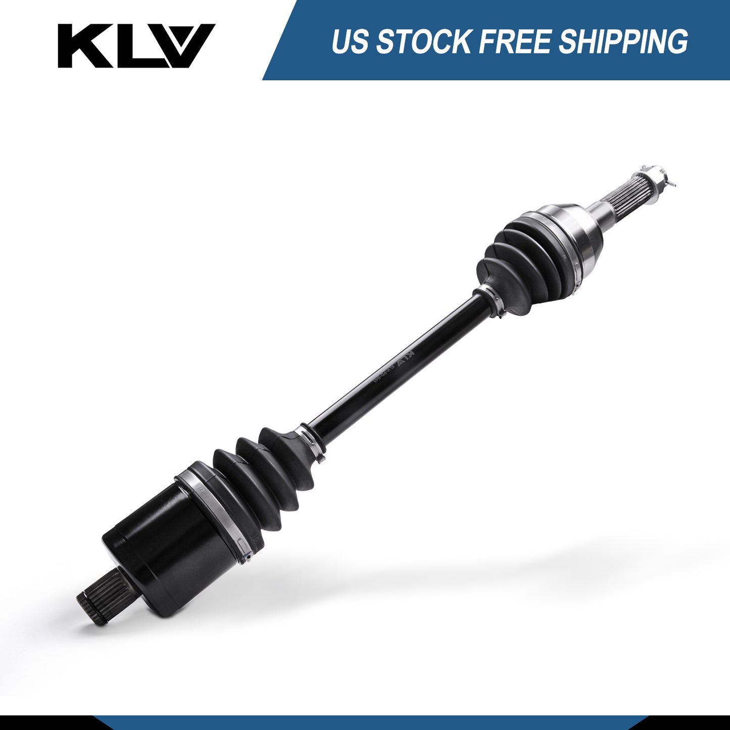 KLV Rear Left Right CV Joint Axle Shaft Compatible with 2014-2023 Polaris Ranger 500 Ranger 570 Crew EFI EPS Full-Size 2014 2015 2016 2017 2018 570-6 Ranger ETX 1333069 1333628