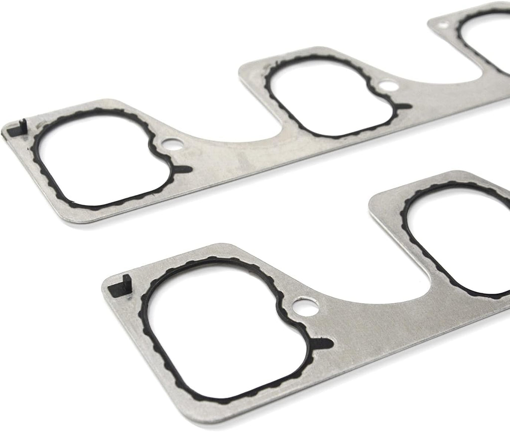 GOCPB Engine Intake Gasket Set with Upper Lower Intake Gaskets Compatible with 2004-2011 Buick Lacrosse Rendezvous Cadillac CTS SRX STS Malibu Pontiac G6 G8 Saturn Aura 3.6L 12598158