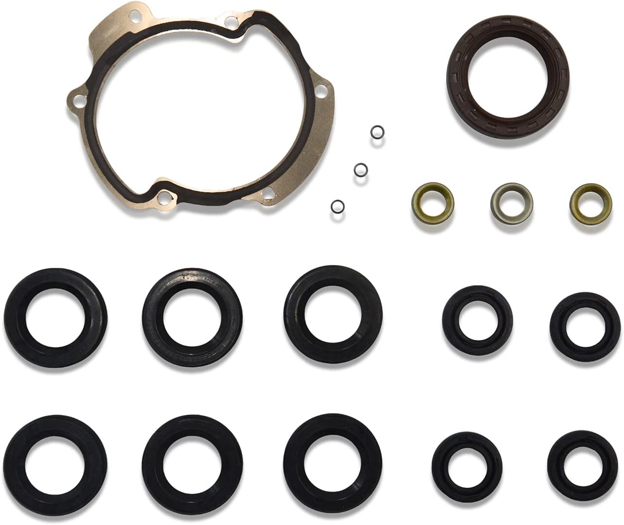 GOCPB Head Gasket Set Compatible with 2009 2010 2011 2012 2013 2014 2015 2016 Tranverse Buick Enclave GMC Arcadia 3.6L MA-9761294990 Head Gasket Bolts Set (No Bolt)