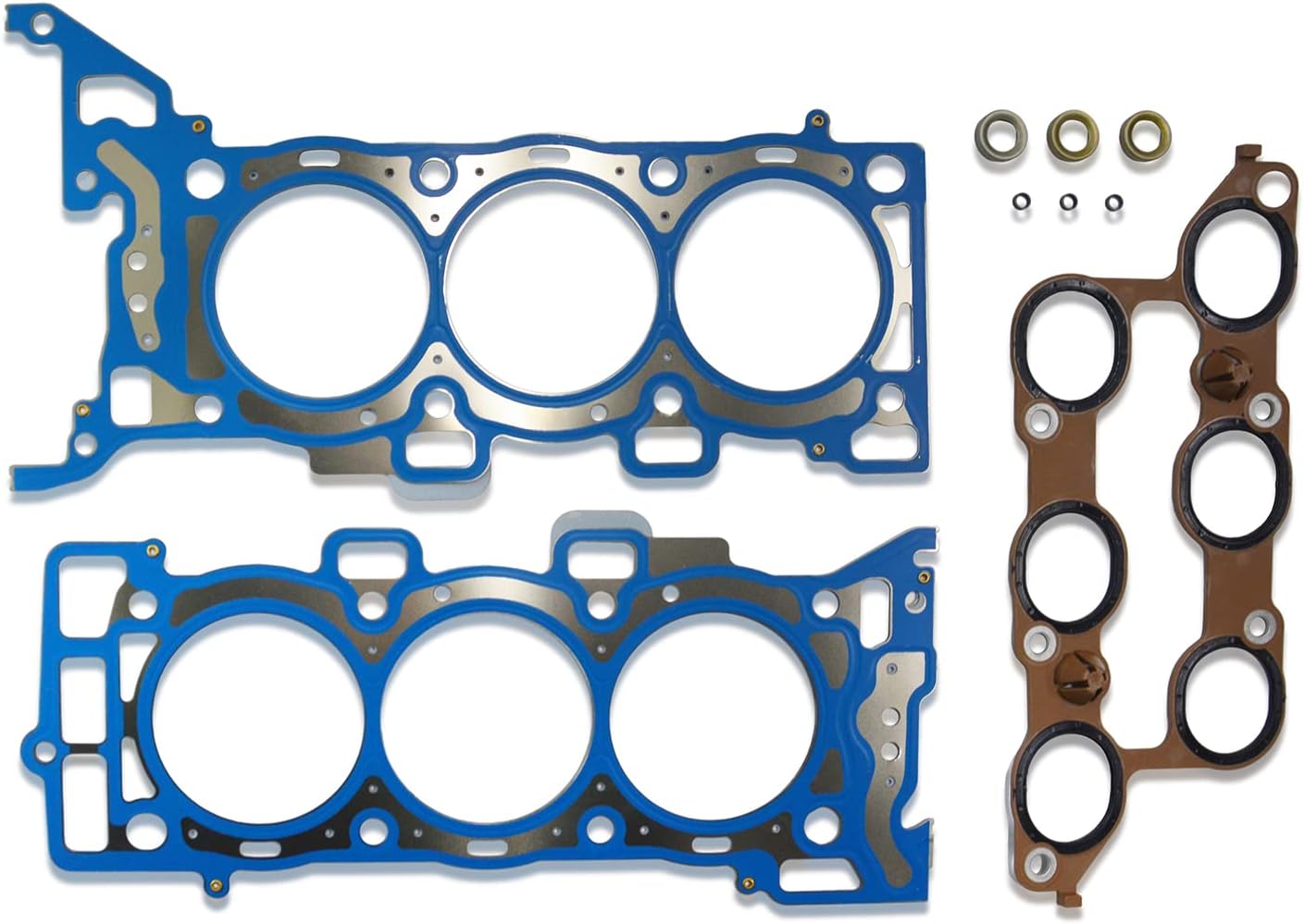 GOCPB Head Gasket Set Compatible with 2009 2010 2011 2012 2013 2014 2015 2016 Tranverse Buick Enclave GMC Arcadia 3.6L MA-9761294990 Head Gasket Bolts Set (No Bolt)