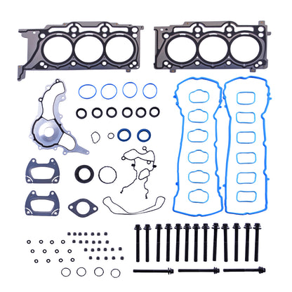 Engine Head Gaskets with Bolts Set HS26541PT Compatible with 2011-2016 Chr ysler 300 J eep Wrangler Dodge Charger Challenger Ram 1500 3.6L ES72467