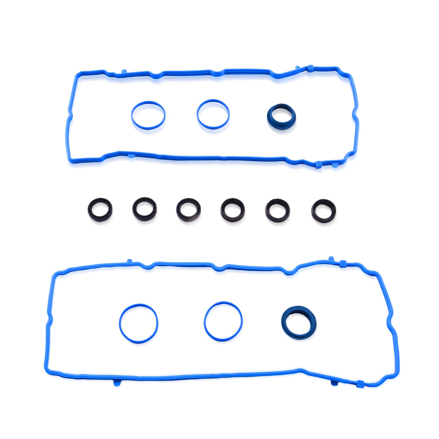 GOCPB Valve Cover Gasket Set Compatible with 3.6L V6 Dodge Journey Durango Avenger J eep Cherokee Wrangler Ram 1500 ProMaster Chr ysler 200 300 Replace VS50805R