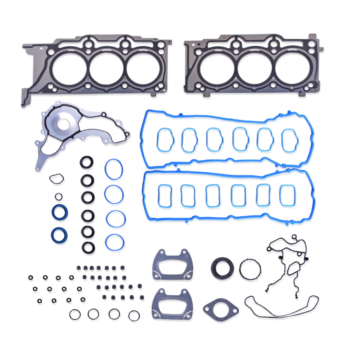 Engine Head Gaskets Set HS26541PT Compatible with 2011 2012 2013 2014 2015 2016 Chry sler 300 J eep Wrangler Dodge Charger Challenger Ram 1500 3.6 L