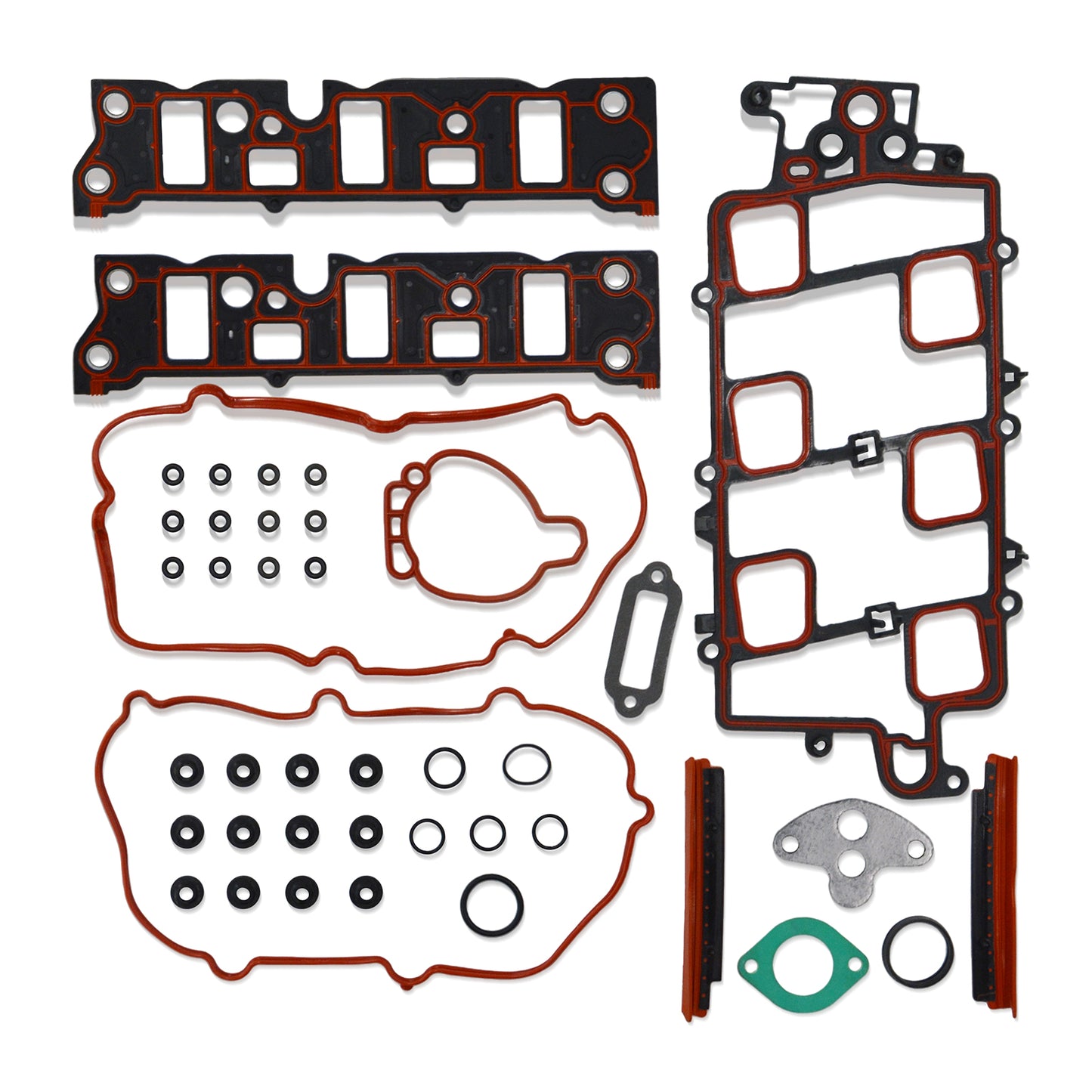 GOCPB Intake Manifold Gasket Set MIS16203A Compatible with 1997-2008 Pontiac Grand Prix 1997-2005 Buick Lesabre Park Avenue Pontiac Bonneville 2005-2008 Buick Allure Lacrosse