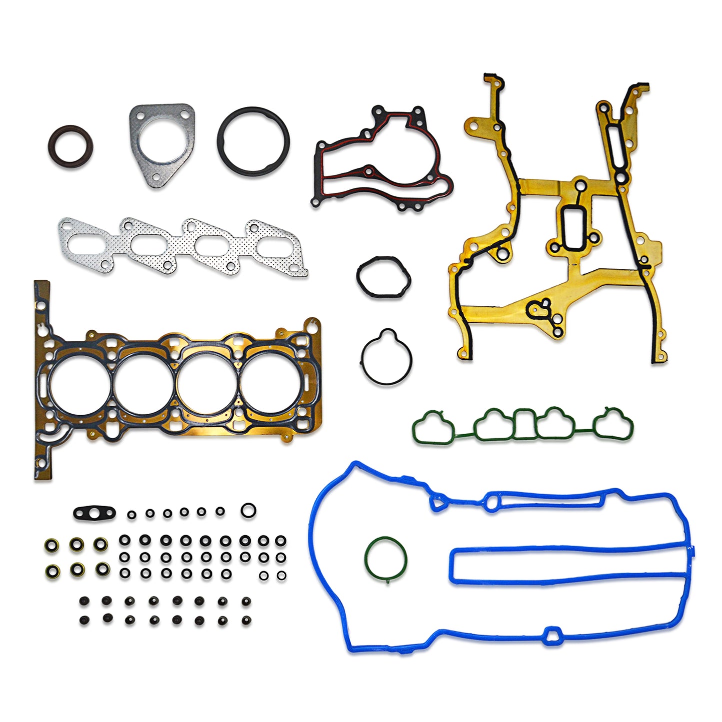 GOCPB Cylinder Full Head Gasket Set for Trax Sonic Cruze Cruze Limited 2011 2012 2013 2014 2015 2016 for Buick Encore 2013 2014 2015 2016 1.4L Turbo HS54898 HS31411 HS26540PT-1 (No Bolt)