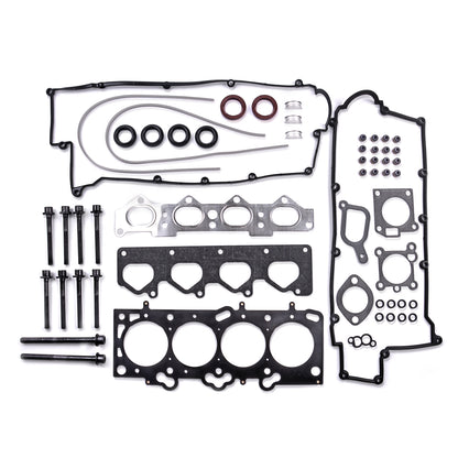 Engine Head Gasket Set Head Bolt Kit Compatible with 2001-2010 Hyundai Tucson Tiburon Elantra Soul Spectra Spectra5 Sportage DOHC L4 16V 1975cc 2.0 L HS26181PT ES71313 HS26181PT-1 HBK124