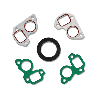 GOCPB Timing Cover Gasket Set - Compatible with 4.8L 5.3L 5.7L 6.0L 6.2L Chevy Silverado, Suburban Tahoe GMC Sierra Yukon, Savana, Cadillac Escalade - Replace 12633904 TCS45993