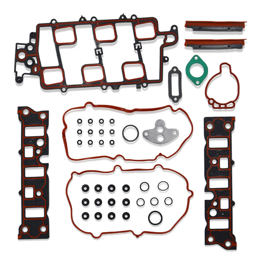GOCPB Intake Manifold Gasket Set MIS16203A Compatible with 1997-2008 Pontiac Grand Prix 1997-2005 Buick Lesabre Park Avenue Pontiac Bonneville 2005-2008 Buick Allure Lacrosse