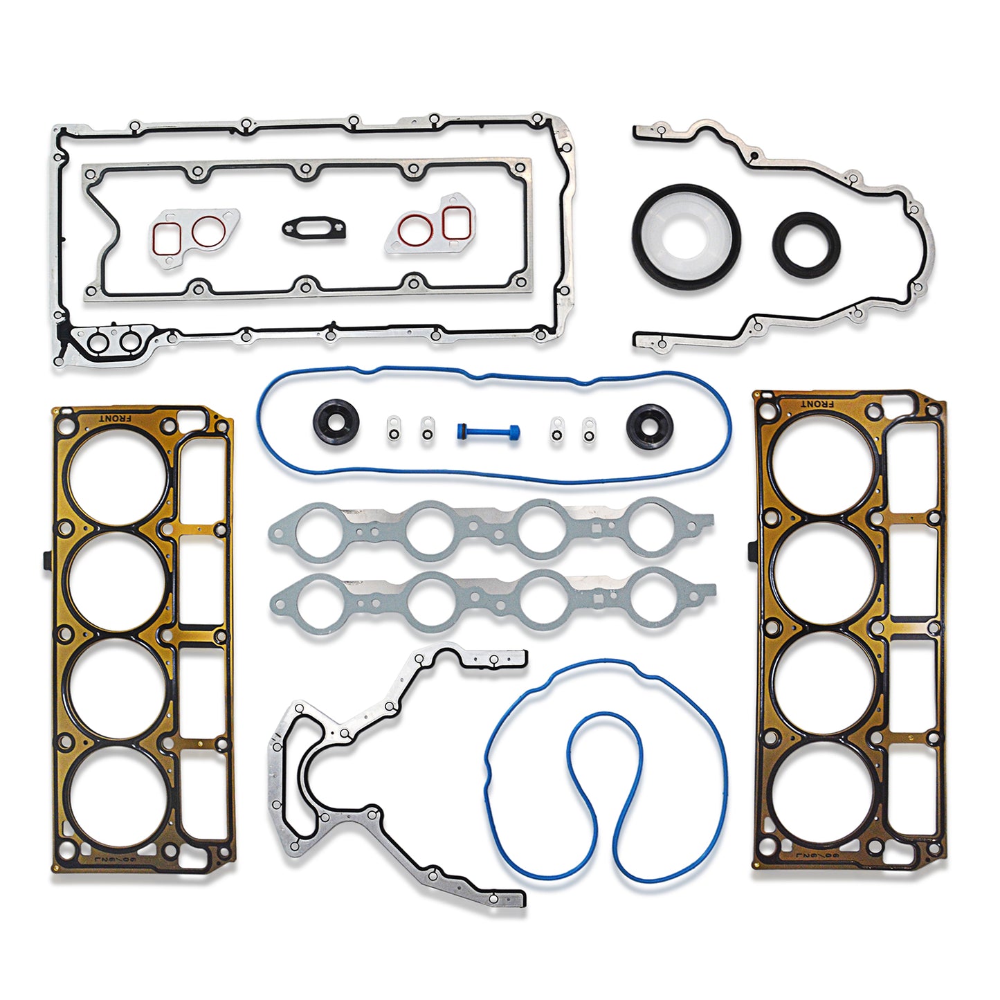 GOCPB MLS Head Gasket Set Compatible with LS9 Oil Pan Gasket Sets Head Gaskets for GM Chevy LS1 LS6 LQ4 LQ9 4.8 L 5.3 L 5.7 L 6.0 L