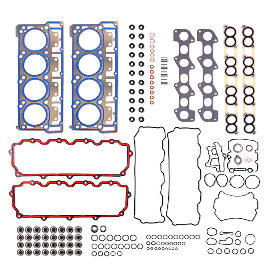 MLS Cylinder Head Gasket Set Compatible with 2003-2010 Ford 6.0 L V8 Powerstroke Diesel Turbo F-250 F-350 F-450 F-550 E350 E450 Super Duty Head Gasket Kit TS2637400SI 5C3Z6079B