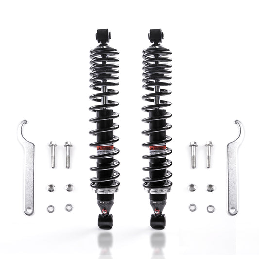 KLV Rear Left Right Shocks Absorber Monotube Shocks Set Compatible with Can-Am ATV 2016-2023 Outlander 450/MAX 450 2019-2023 6x6 Outlander 450 2015 Outlander 500 (excluding MAX) 706000958 706001524