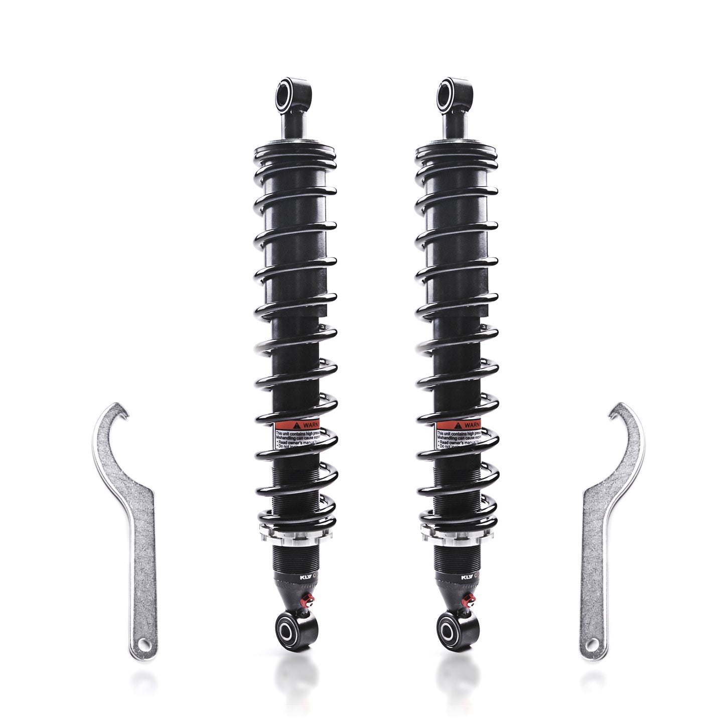 KLV Front Left Right Shocks Absorber Set Compatible with 1990-2018 Kawasaki 2010 2020 2500 2510 2520 4000 4010 Mule Front Strut Shock Absorber 45023-1005 45023-1006