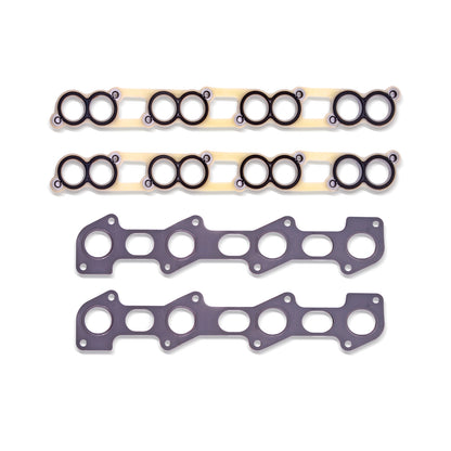 MLS Cylinder Head Gasket Set (18mm) Compatible with 2003-2010 Ford 6.0L V8 Powerstroke Diesel Turbo F250 F350 F450 F550 E350 E450 Super Duty TS2637400SI HSU26734 26374PT CS26374 ES72229