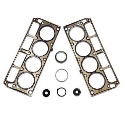 GOCPB Cylinder Head Gasket Set with Bolts Compatible with 2002-2011 Chevy Avalanche Express Silverado Suburban Sierra 1500 GMC Yukon 5.3L 4.8L HS26191PT ES72173 (with Bolts)