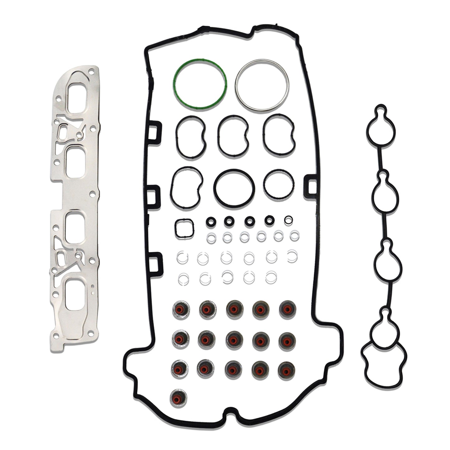 GOCPB Engine Cylinder Head Gasket Set Compatible with 2010-2017 Chevy Equinox Malibu Orlando Buick Lacrosse Regal GMC 2.4 L4 Terrain 2010-2012 2.4 L4 HS26517PT HS54874