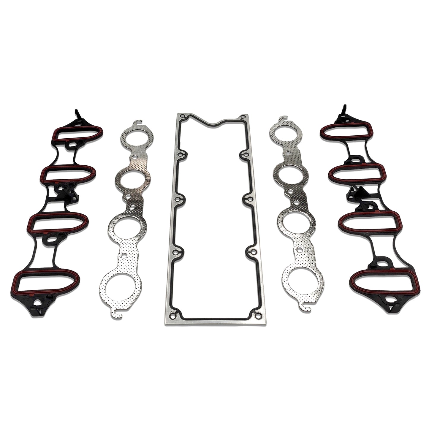 GOCPB Cylinder Head Gasket Set with Bolts Compatible with 2002-2011 Chevy Avalanche Express Silverado Suburban Sierra 1500 GMC Yukon 5.3L 4.8L HS26191PT ES72173 (with Bolts)