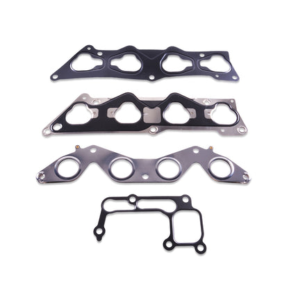 Head Gasket Set D17A1 GX CNG D17A7 with Bolts Compatible with Civic DX LX 2001 2002 2003 2004 2005 VTEC 1.7 L HS26236PT-2