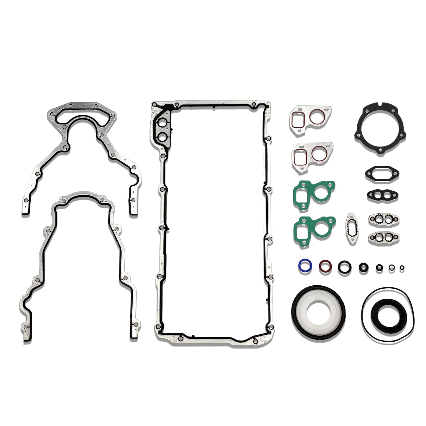 GOCPB Cylinder Head Gasket Set with Bolts Compatible with 2002-2011 Chevy Avalanche Express Silverado Suburban Sierra 1500 GMC Yukon 5.3L 4.8L HS26191PT ES72173 (with Bolts)