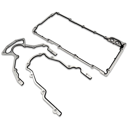 Cylinder Head Gasket Set Compatible with 2002-2011 Chevy Silverado Tahoe Avalanche Suburban GMC Sierra Savana Yukon Envoy Buick Cadillac Isuzu 4.8L 5.3L HS26191PT CS9284 (No Bolts)