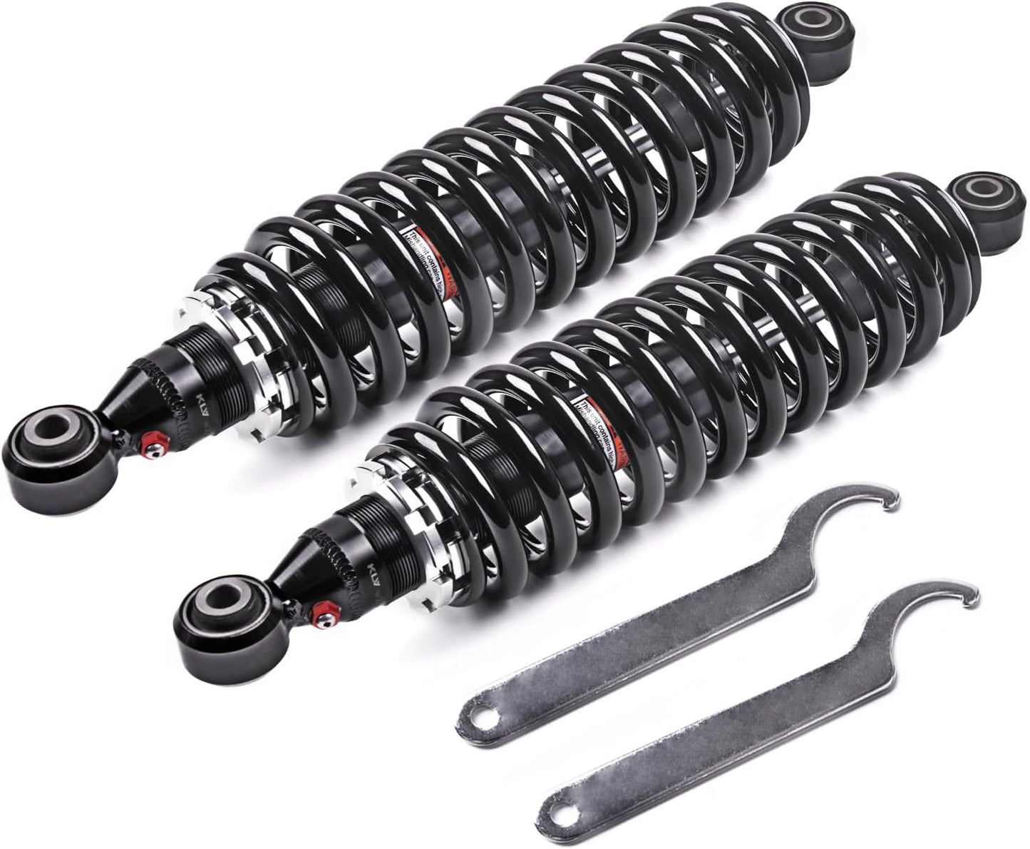 KLV Rear Left Right Shocks Set Compatible with 2017 2018 2019 2020 2021 2022 2023 Kawasaki UTV Mule PRO-DX BR LE (KAF820) 5014-0441 45014-0537 2 pcs Rear Shock