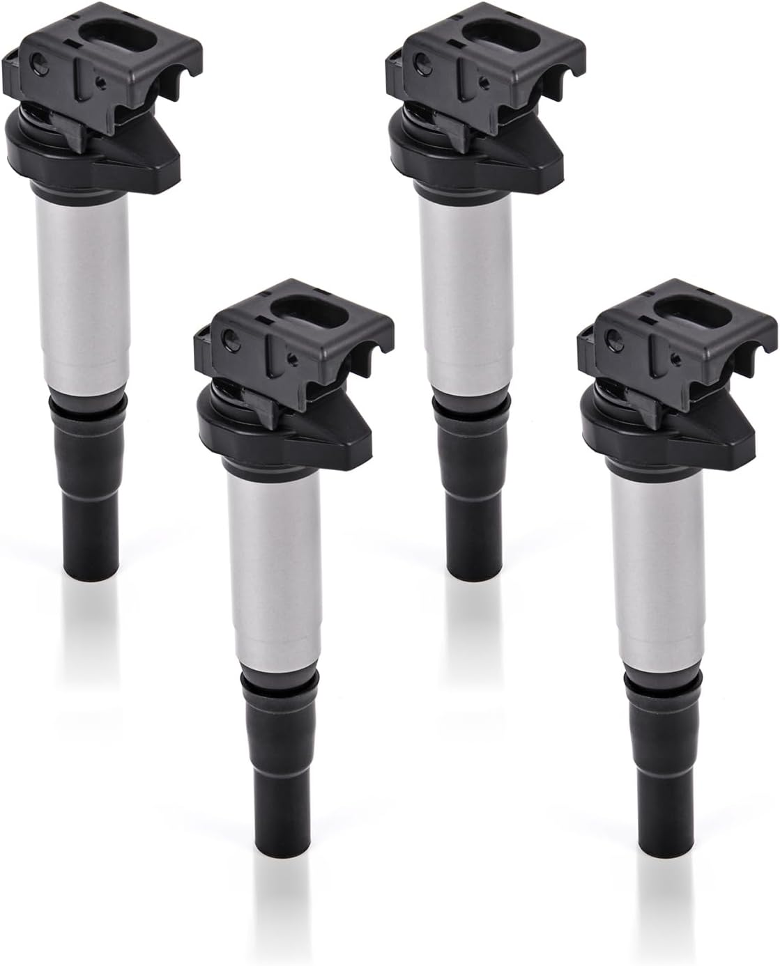 Set of 4 Ignition Coil Pack 1.6 L Compatible with Mini Cooper 2007 2008 2009 2010 2011 2012 2013 Cooper Countryman 2011-2016 Cooper Paceman 2013 2014 2015 2016 Replacement for UF598 12137575010