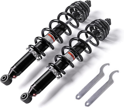 Front Left Right Monotube Gas Shocks Absorber Compatible with 2017-2021 Can-Am Defender HD5 2017-2021 Can-Am Defender HD8 MAX HD8 Base DPS XT HD10 706202602 2 pcs