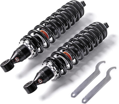Front Left Right Shock Absorber Compatible with Hon da Rancher 350 ES TRX 350TE 350 TRX 350TM 350 ES TRX 350FE 350 TRX 350FM 2000-2006 Replaces OEM # 51400-HN5-671 51400-HN5-990 2pcs ‎