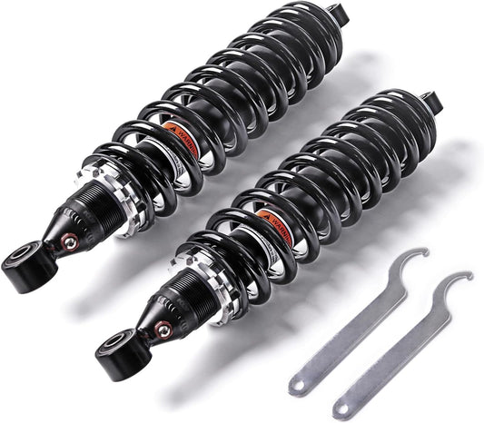 Front Left Right Shock Absorber Compatible with Hon da Rancher 350 ES TRX 350TE 350 TRX 350TM 350 ES TRX 350FE 350 TRX 350FM 2000-2006 Replaces OEM # 51400-HN5-671 51400-HN5-990 2pcs ‎
