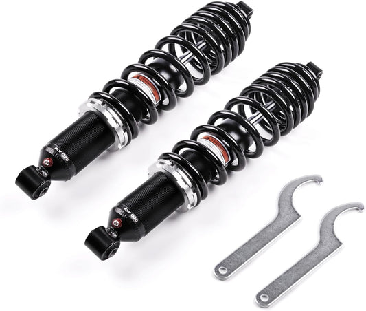 Rear Left Right Monotube Shocks Absorber Compatible with 2010 2011 2012 2013 2014 2016 2017 Polaris Ranger 400 500 Ranger Crew 500 Crew 570 800 Gas-Powered 7043548 7043886 2pcs
