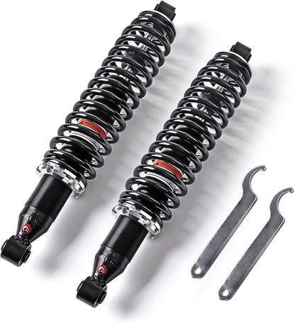 2 Front Gas Front Monotube Shocks Compatible with 2004-2013 Yamaha Rhino 450 YXR 450F 660 YXR 660F 700 YXR700 5UG-F3350-00-00 5UG-F3350-01-00 2 pcs