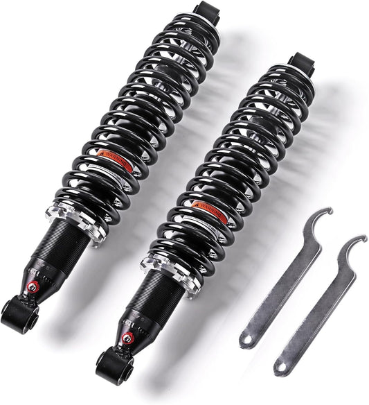 2 Front Gas Front Monotube Shocks Compatible with 2004-2013 Yamaha Rhino 450 YXR 450F 660 YXR 660F 700 YXR700 5UG-F3350-00-00 5UG-F3350-01-00 2 pcs
