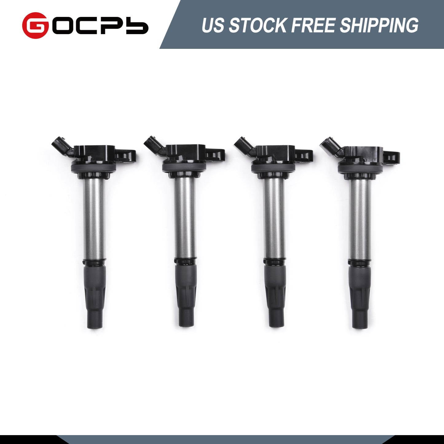 Set of 4 Ignition Coil Compatible with 2009-2017 Toyota Corolla Matrix Prius Scion XD IM Lexus CT200h Pontiac Vibe 1.8L L4 ignition coils UF596 UF619 C1714 90919-02252