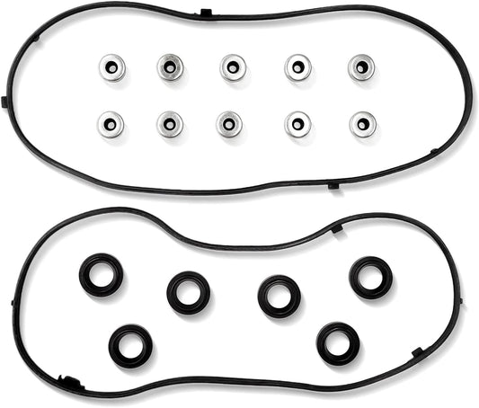 GOCPB VS 50607 R Valve Cover Gasket Set for Honda Pilot 2005 2006 2007 2008 3.5L V6 3471cc