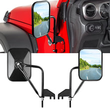 Load image into Gallery viewer, GOCPB for Jeep Mirrors Doors Off, Side Mirrors with Doors Off Compatible with Jeep Wrangler JL 2019-2021, Easy to Install and More Fixed for Jeep Mirrors, Help Us Wider View and Safe Driving