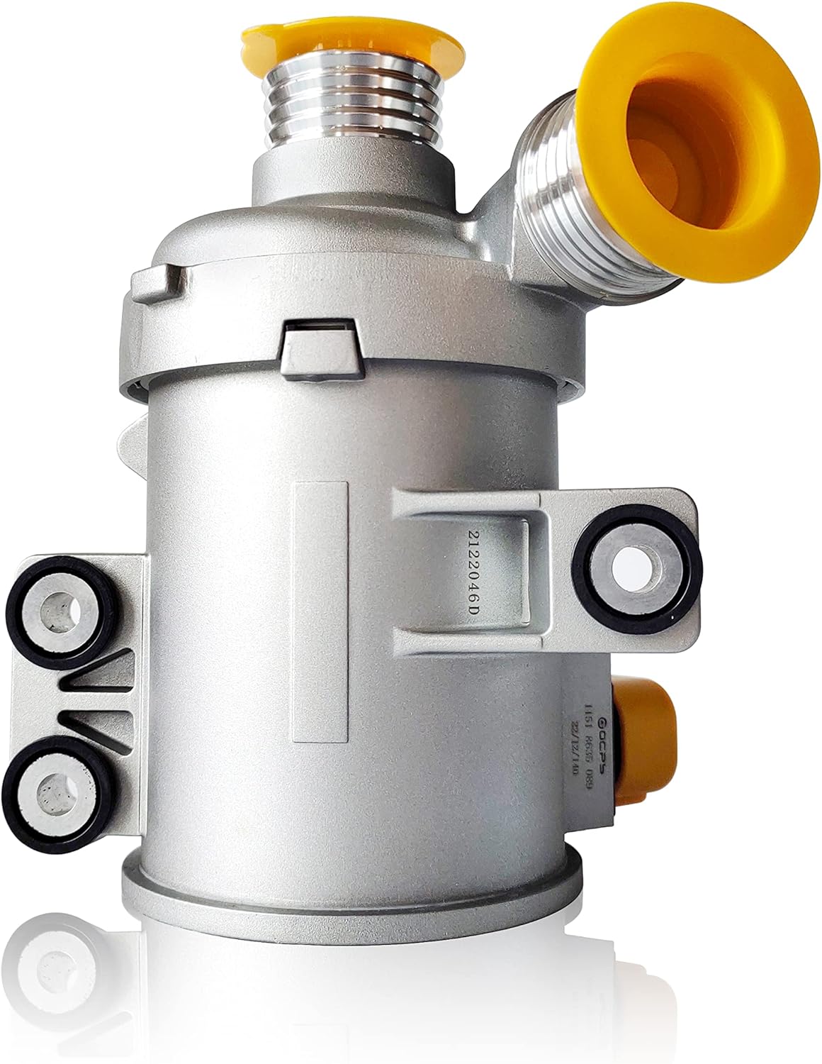 GOCPB Pompe à eau électrique 11518635089 tête en acier allié pompe de liquide de refroidissement de voiture remplacement pour série 3 série 5 série 7 X3 X5 X6(N20)