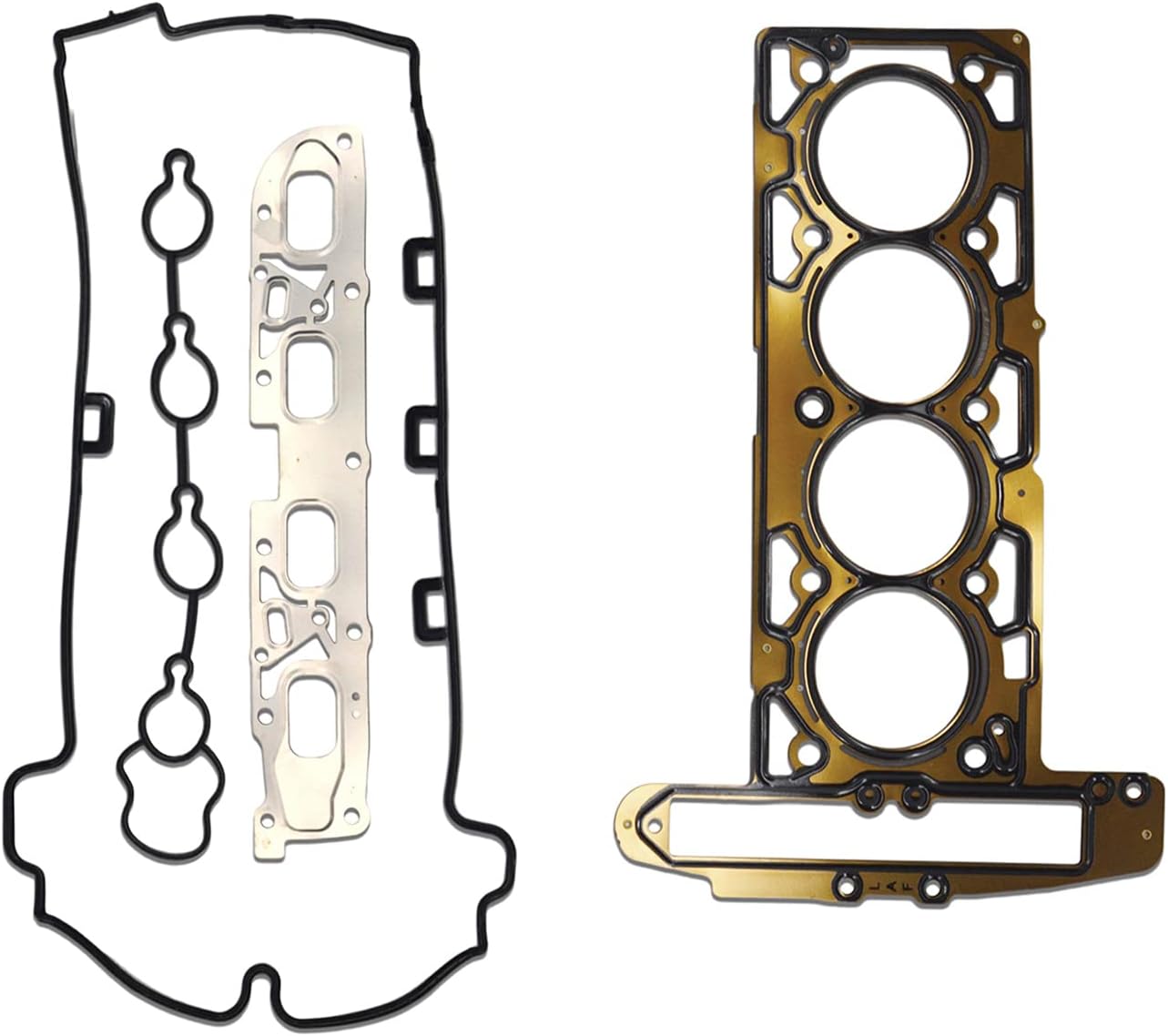 GOCPB Kit de joints de culasse, boulons de culasse, kit de remplacement de moteur pour Equinox Malibu Lacrosse Verano Terrain 2010 2011 2012 2013 2,4 L 2384 cc 145 cid L4 DOHC HS26517PT 